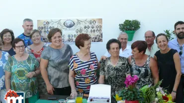 imagen del homenaje a Inocencia Díaz Serrano, Ferias y Fiestas Miguelturra 2016