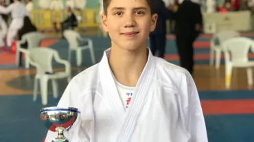 imagen de Hugo González Moral, octubre 2019, fuente imagen Mariola Moral Domínguez