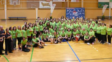 imagen de participantes en las jornadas Igualdad, Deporte y Salud 2017