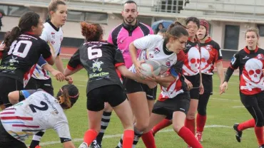 imagen de las Arlequinas de Miguelturra, marzo 2016, fuente imagen el propio club