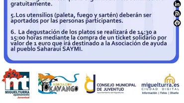 imagen del cartel del concurso culinario Gastromancha de las Ferias 2015 de Miguelturra