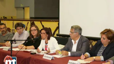 imagen inauguración de la jornada sobre alimentación saludable, septiembre 2015