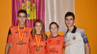 imagen de las medallas conseguidas por Kim Miguelturra, octubre 2015