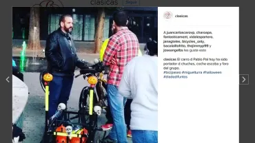 imagen captura pantalla ruta noche difuntos Club Bicicletas Clásicas Miguelturra