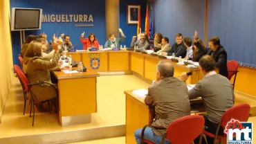imagen del Pleno Extraordinario del jueves 10 de noviembre 2016 del Ayuntamiento de Miguelturra