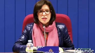 imagen extraída del vídeo cedido por Difunde Broadcasting del Pleno Ordinario del 25 de febrero de 2016