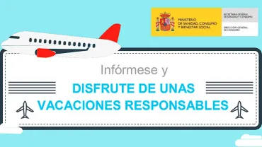 imagen de la campaña vacaciones responsables, 2019