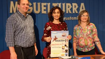 imagen de la presentación de la jornada Exposalud en Miguelturra, abril 2018
