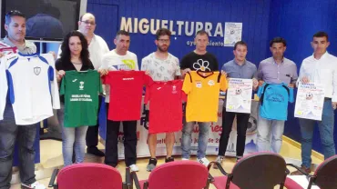 imagen de la presentación de la Jornada Futbolística Churriega, mayo 2017