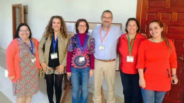 imagen de la representación municipal de Miguelturra en las jornadas de Almagro, noviembre 2015