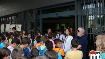 imagen jornada de convivencia Plan Prevención Absentismo Escolar, junio 2015