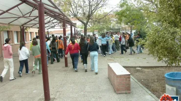 imagen de alumnado del Instituto de Enseñanza Secundaria de Miguelturra