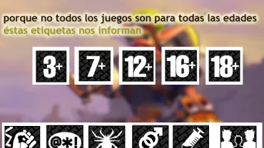 imagen sobre juegos y sus edades correspondientes