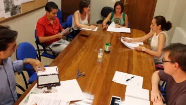 Imagen de la junta de portavoces julio 2015