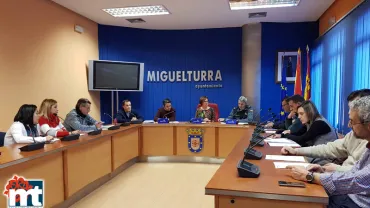 imagen de la Junta Local de Seguridad del Ayuntamiento de Miguelturra, enero 2018