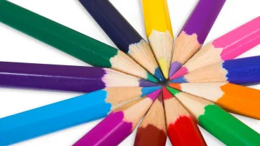 imagen de lápices de colores