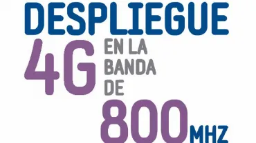 imagen alusiva al despliegue de la tecnología 4G a 800 megahertzios