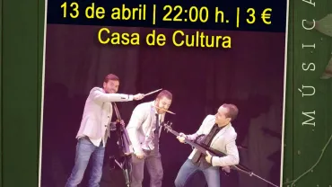 imagen cartel actuación de Manchelos en Miguelturra, abril 2018