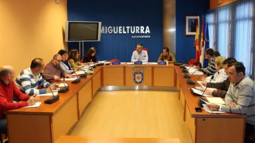 imagen de la Mesa Local por el Empleo en Miguelturra, abril de 2018