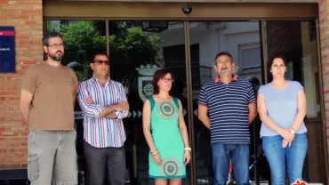 imagen del minuto de silencio en repulsa de los atentados del martes 28 de junio en Estambul