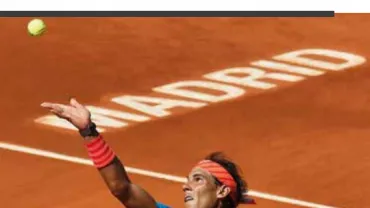 imagen del tenista español Rafa Nadal en el Mutua Open 2016 de Tenis