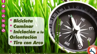 imagen del cartel diseñado para publicitar el evento deportivo del 24 de octubre de 2015