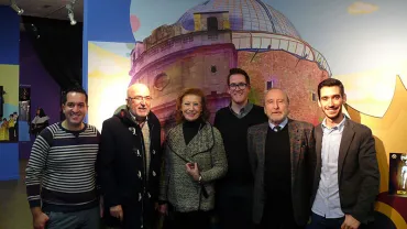 imagen de la nueva Junta Directiva de la Asociación de Peñas del Carnaval