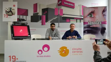 imagen presentación del nuevo anagrama del club deportivo miguelturreño del Circuito de Carreras Populares de Ciudad Real