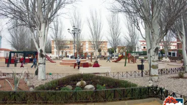 imagen de uno de los parques bajo guarda de Miguelturra, febrero 2016