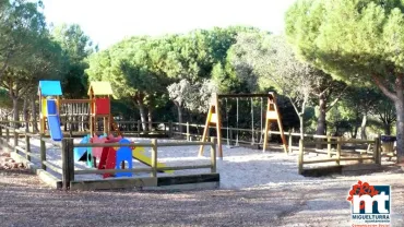 imagen de la zona infantil de la Sierra de San Isidro, 2015