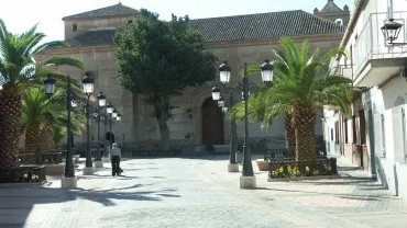 imagen de la Plaza de la Virgen de la Estrella