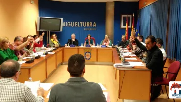 imagen del Pleno Extraordinario y Urgente del Ayuntamiento de Miguelturra, 13 noviembre 2018