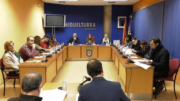 imagen captura pantalla Pleno Extraordinario y Urgente del Ayuntamiento de Miguelturra del 27 de noviembre de 2018