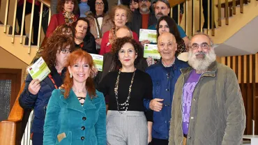 imagen de autoridades, organización y personas premiadas, diciembre 2019