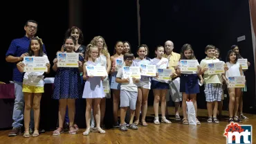 imagen de entrega de premios Concurso Lectura Verano 2018 en Miguelturra
