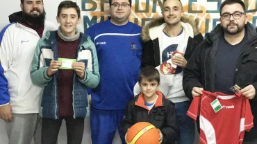 imagen del sorteo realizado por CB Miguelturra, diciembre 2016