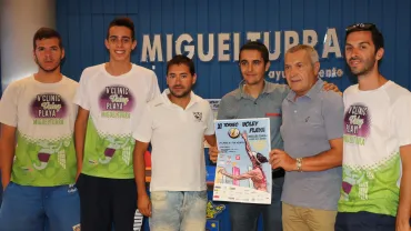 presentación del voley playa