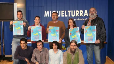 imagen de la presentación del concurso de escaparates carnaval, enero 2017