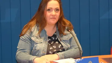 imagen de la Concejala Delegada de Bienestar Social, Mayores, Igualdad y Salud, Ana Belén Chacón, mayo 2016