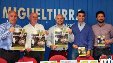 imagen de la presentación oficial del Campus de Fútbol de Miguelturra 2016