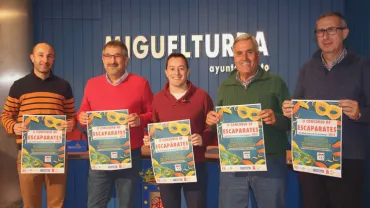 imagen presentación del Segundo Concurso de Escaparates del Carnaval, enero 2018