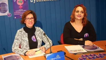 imagen de Sobrino y Molina, de izquierda a derecha, en la rueda de prensa, 2 de marzo 2018