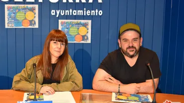 imagen presentación Divertilandia 2020, María Montarroso y José Luis Rodríguez, diciembre 2019