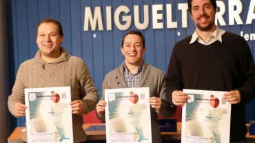 imagen presentación del torneo regional de esgrima en Miguelturra, noviembre 2016