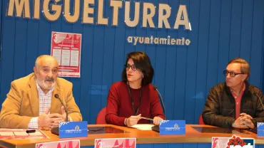 imagen de la presentación en el Ayuntamiento de Miguelturra del Festival Corto Cortismo 2015