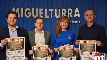 imagen de Triguero, Rodríguez, García-Cervigón y Romero, de izquierda a derecha, 6 noviembre 2019