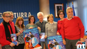 imagen de la presentación de la programación oficial del Carnaval 2016 de Miguelturra