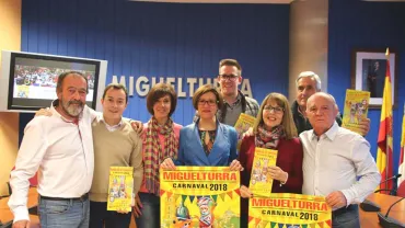 imagen oficial presentación del Carnaval 2018 Miguelturra, 25 enero 2018