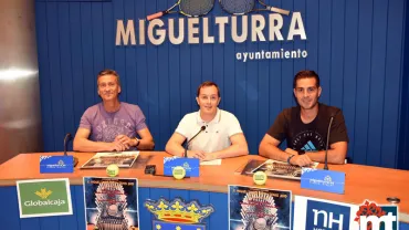 imagen de la presentación del Open de Tenis en Tierra Batida Miguelturra 2019