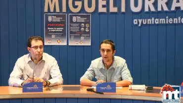 imagen rueda de prensa presentación Plan de Movilidad del Ayuntamiento de Miguelturra, septiembre 2016